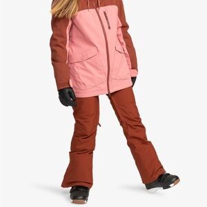 Roxy nadia snowboard pants in paprika